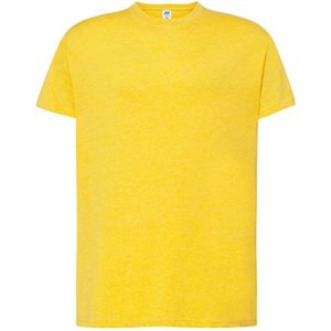 2-pack JHK 150 T-shirt mustard heather Maat L