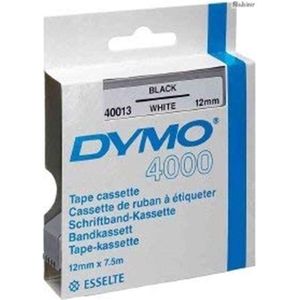 Dymo Tape 40013 12Mmx7.5 Black On White Essie