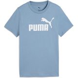 Puma - ESS 2-Col Nr. 1 Logo Tee - Blauw - T-shirt - Korte Mouwen