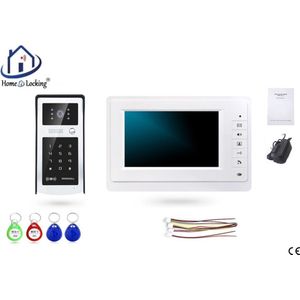Home-Locking videofoon met 1 binnen paneel.DT-2217-1-1