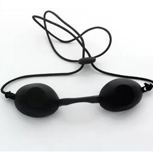 Zonnebank Bril UV Bescherming (1 stuk) - Zwart | Infrarood & UV Bril voor Zonnebank | Comfortabel en Veilig Zonnebank Brilletje | Optimale Oogbescherming | Geschikt voor Mannen & Vrouwen | Zonnebank Accessoire | Hoge Kwaliteit en Herbruikbaar