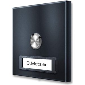 Draadloze Deurbel RAL 7016 - Modern, Plat en Lange Bereik