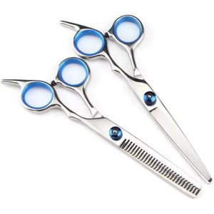 New Age Devi - Ontdek de ultieme kappersset voor professionele precisie - de Uitdunschaar en Knipschaar van New Age Devi - gemaakt van hoogwaardig RVS en voorzien van ergonomische grip - inclusief Effileerschaar en Coupeschaar voor perfecte kapsels!