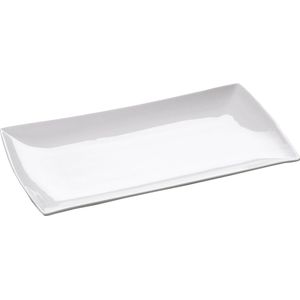Maxwell & Williams East Meets West Dinerbord - 30,5 x 17 x 2,5 cm - Wit
