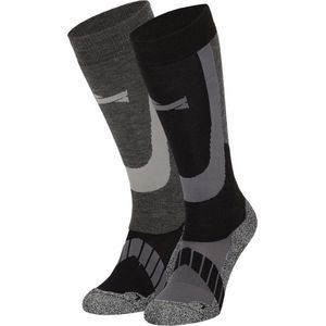 Morethansocks - Skisokken uniseks - 2-Paar