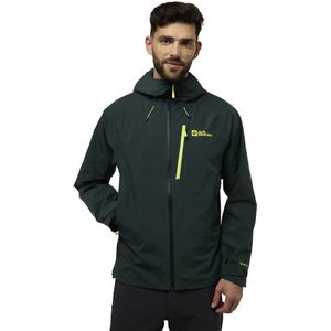 Jack Wolfskin - Eagle Peak 2l Jas - Allweatherjack - Groen - Gerecycled Textielafval