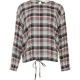 s.Oliver - Blouse - Geruit - Casual - O-vormig Model