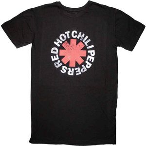 Red Hot Chili Peppers - Classic Asterisk Korte jurk - M - Zwart