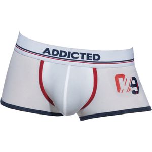 ADDICTED Sport 09 Boxer White - MAAT M - Heren Ondergoed - Boxershort voor Man - Mannen Boxershort