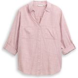 TOM TAILOR - MY TRUE ME - Shirtblouse - Wineberry rose - Met Opgestikte Borstzakken