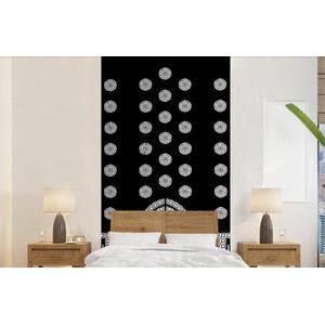 Architectuur - Zwart - Wit - Patroon - Behangpapier