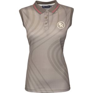 PK International Technische Piqué Polo Prisco Sepia XS