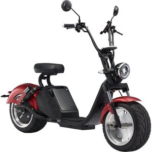 X15 CityCoco E-chopper 3000 Watt motorvermogen 13 inch banden maximale snelheid 45 km/u accu 60V 20AH lithium verwijderbaar accu maximale afstand 70 km