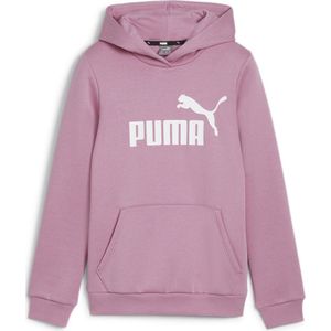 PUMA ESS Logo Hoodie FL G Meisjes Trui - Mauved Out - Maat 176