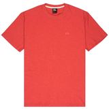 Quiksilver - Slub Roundneck - T-shirt - Rood - Korte Mouwen - Heren