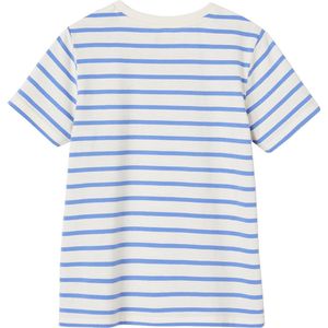 Vertbaudet - Gestreept - T-shirt - Marine - Katoen
