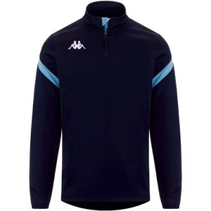 Kappa - Dolvole - Sweatshirt - Halve Rits - Heren - Nauw Aansluitend - 100% Polyester