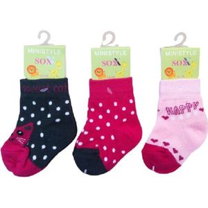 Baby sokken - prijs per 3 paar