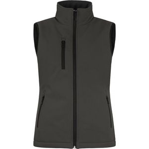 Clique - Padded Softshell Vest - Donkergrijs - Bodywarmer