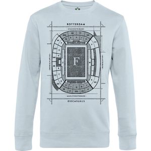 010 CASUALS ROTTERDAM SWEATER DE KUIP BLUEPRINT sky blue