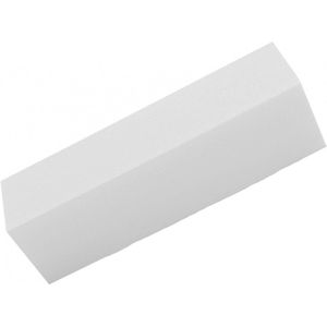 4-zijdige Nagelvijl Polijstblok Wit #120 - 10 Stuks