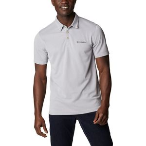 Columbia Nelson Point - Polo Shirt Heren - Outdoorshirt - Grijs - Maat L