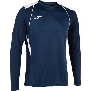 Joma Championship VII Voetbalshirt Lange Mouw Heren - Marine / Wit | Maat: L