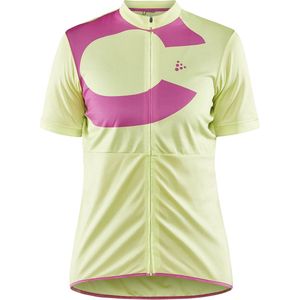 Craft Core Endur Logo Jersey W - Giallo-Camelia