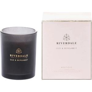 Riverdale - Boutique Geurkaars in pot Oud & Bergamot - 10cm - roze Diverse