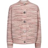 Freequent - FQGRSClas - Vest - Rood - Zachte Stof met Textuurpatroon