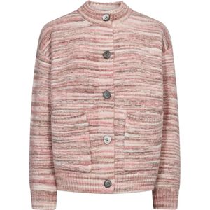 Freequent - FQGRSClas - Vest - Rood - Zachte Stof met Textuurpatroon