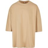 Build Your Brand - Huge Tee - T-shirt - Effen Beige