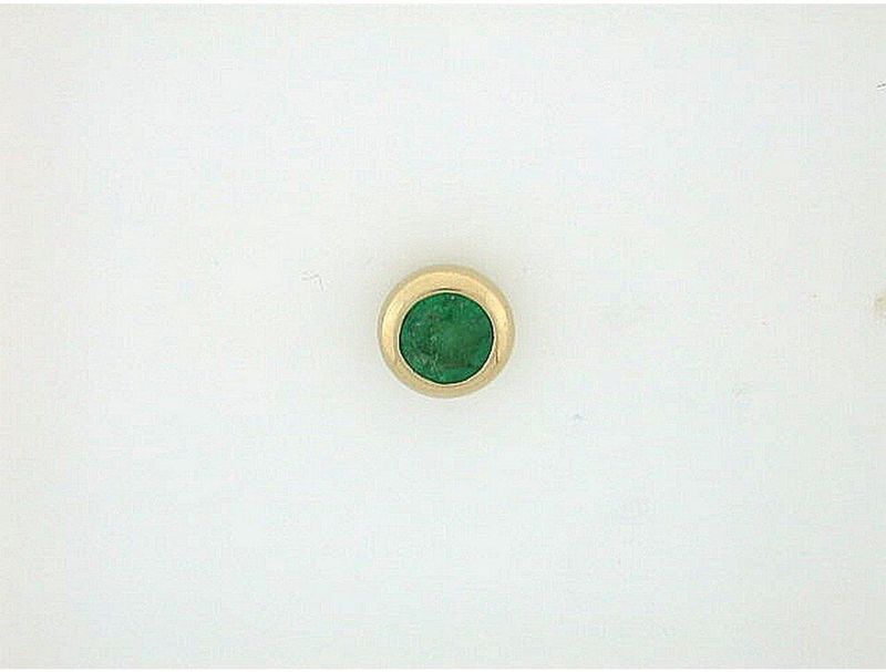 Quinn - Oorknopjes - Goud - 585/- 14 Karaat - Robijn