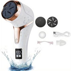 Elektrische Eeltverwijderaar met Zuigfunctie - Incl. 3 Extra Gratis Schuurschijven - Professionele Eeltverwijderaar - Voetvijl - Eeltvijl - Model 2023