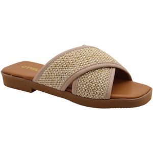Ctwlk. - Mauritius - Teenslippers - Beige