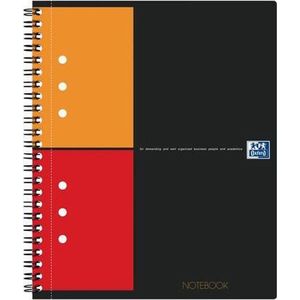 Oxford INTERNATIONAL Notebook Connect zonder scanbare pagina's 160 bladzijden formaat A5+ geruit 5 mm