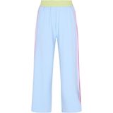 usha - BLUE LABEL - Capri Broek - Blauw - Limoen - Pink - Wide Leg - High Waist