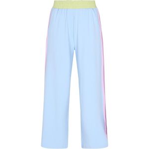 usha - BLUE LABEL - Capri Broek - Blauw - Limoen - Pink - Wide Leg - High Waist