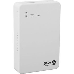 Ingebouwde Batterij 10.000 MAh WiFi-hotspot Tot 10 Gebruikers Type C Router met USB-kabel voor Reizen en Live-uitzendingen