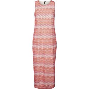 Vero Moda Dicte SL 7/8 Dress JRS Cayenne ROOD XL