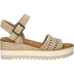TOMS Shoes DIANA - Sandalen met hakDames Sandalen - Kleur: Wit/beige - Maat: 39