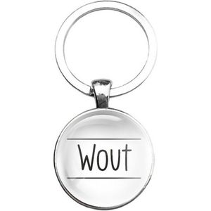 Sleutelhanger Glas - Wout
