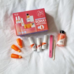 PN Selfcare - Soak Off compleet pakket Base Products - Primer - Base Coat Soak - Top Coat - Remover 60ml - Remove Clips - Vijl - Bokkenpoot - Wipes - Voordeelpakket Gel nagellak - Starterpakket Gelnagels - Hema Free & Vegan