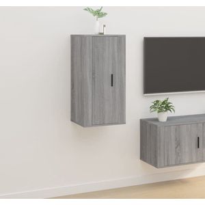The Living Store TV-meubel - Sonoma Eiken - 40 x 34.5 x 80 cm (B x D x H)