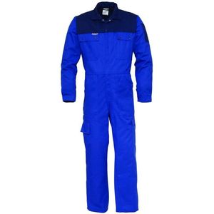 Havep 2418 Overall Korenblauw/Marine maat 50