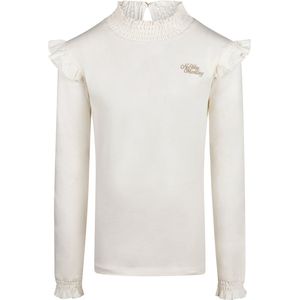 No Way Monday - Meisjes Shirt - Offwhite - Maat 110