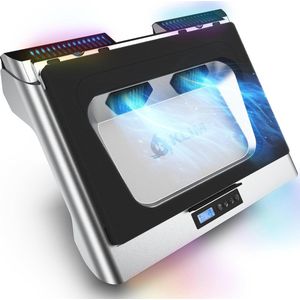 Laptop Koelpad 2024 | Krachtige 4300 tpm Koeler voor 14-17,3 inch Laptops | Vermijd Oververhitting en Bescherm uw Gaming Laptop