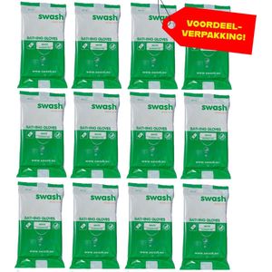 12x Swash Washandjes Parfumvrij 5-pack - Voordeelverpakking!