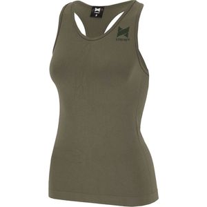 Xtreme Sportswear Sport Singlet Dames Army Green - Fitness Top - Maat L