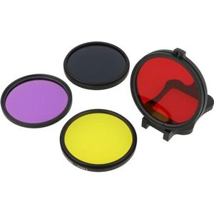 Brofish Dive Filter kit Pro (houder, rood, geel, magenta, zw